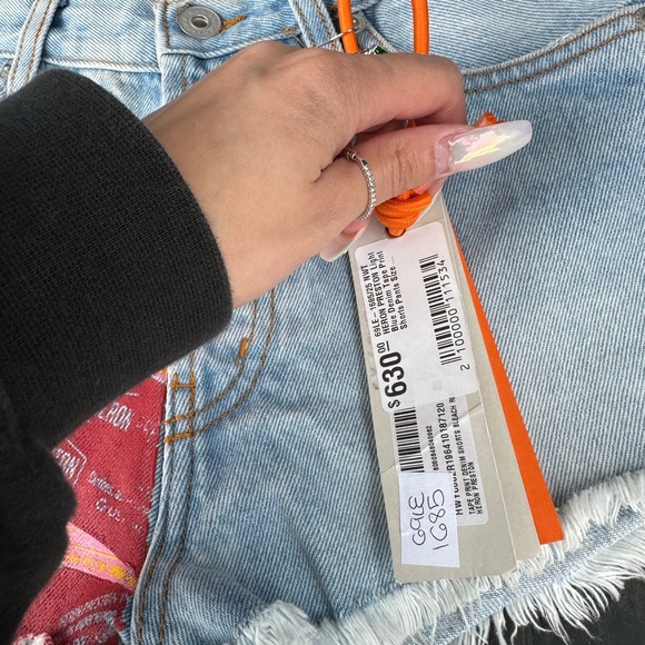 NWT Heron Preston Jean Shorts - Picture 5 of 7